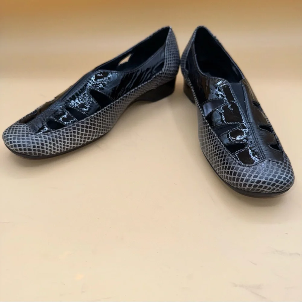 NIB Renzo Fontanelli Ponte Pump, Black, Women’s Size 6.5‎